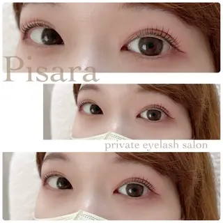 マツエク・マツパ プライベートサロン Pisaraのマツエク・マツパデザイン