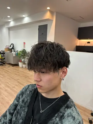 パーマ メンズ little鹿児島中央所属・little syotaroのヘアスタイル