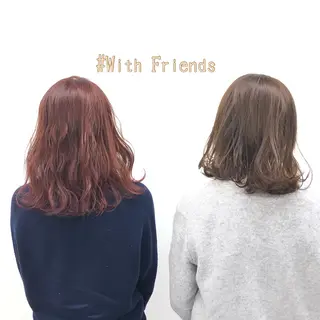 ミディアム カラー 🔷似合わせのプロ KUMA🔷のヘアスタイル