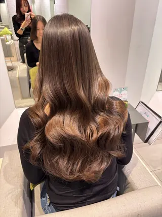 ロング 銀座/髪質改善/韓国 カラー🍓原田侑依のヘアスタイル