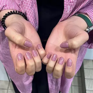 メンズ ネイル ボブ/暖色カラー コウボヒカルのヘアスタイル