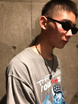 メンズ 🌈圧倒的デザイン パーマ　関和希のヘアスタイル