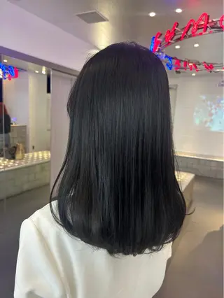 セミロング カラー AYUMI/ブリーチ モデル募集中🌻🐝のヘアスタイル