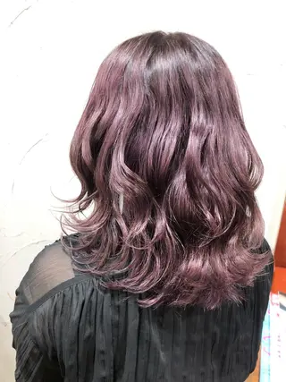 セミロング 國次 夕貴のヘアスタイル