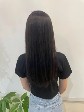 カラー 髪質改善カラー🤍 エクステ✨君島由実子のヘアスタイル