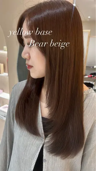 ロング カラー 🫧赤み消しカラー nanami🫧のヘアスタイル