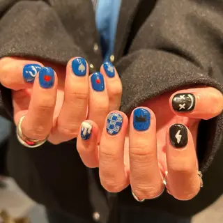 ネイル 個性派ネイル シノのネイルデザイン