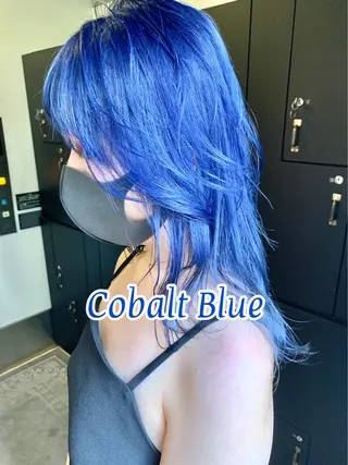 セミロング カラー 銀座/メンズ特化/ ハイトーン/KANのヘアスタイル