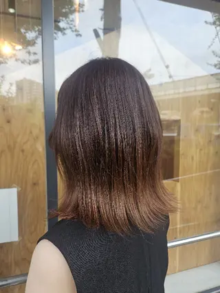 カラー FERIA桃山台🌱 メンズカットモデルのヘアスタイル