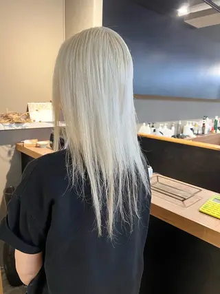 ロング カラー daiki 原宿のヘアスタイル