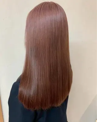 セミロング カラー ボブ/透明感カラー /さちかのヘアスタイル