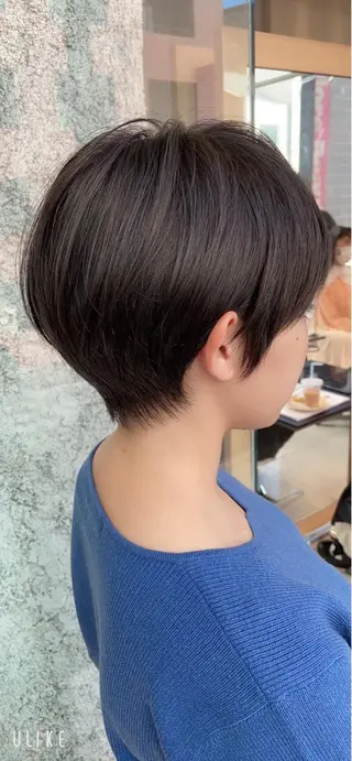 ショート ショート白髪染め無料 ／河瀬謙介のヘアスタイル