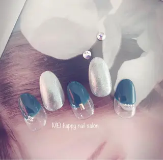 ネイル 北浦和 自爪育成ケアのネイルデザイン