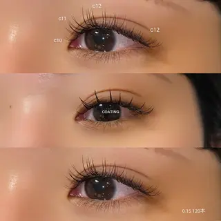 マツエク・マツパ LABEL NATSUKAのマツエク・マツパデザイン