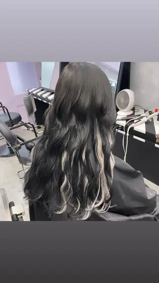 ロング Hui.所属・縮毛矯正・髪質改善 特化 出納 直起のヘアスタイル