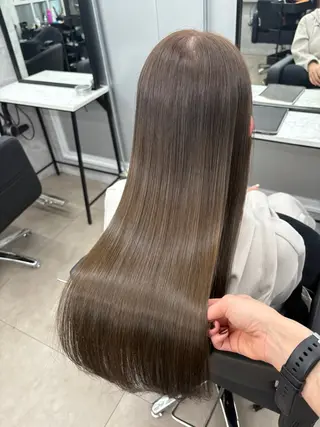 ロング 髪質改善/韓国 ﾚｲﾔｰ/店長/原島のヘアスタイル