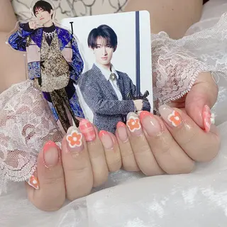 ネイル La neige* yuki 🥯🍑のネイルデザイン