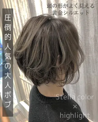 ショート カラー 河合秀明/ショート /ボブ/レイヤーのヘアスタイル