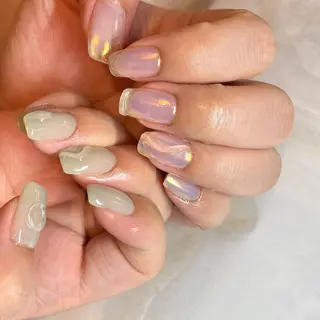 ネイル フリーランス¨̮⃝ ネイリストOKADAのネイルデザイン