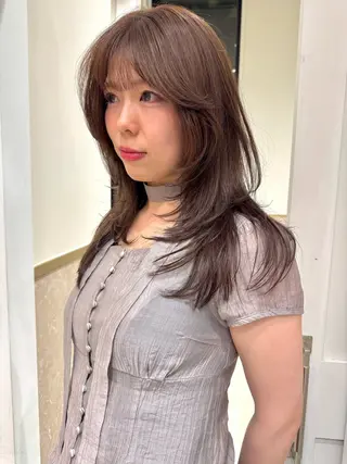 ロング 捺葵 @72tomi__のヘアスタイル