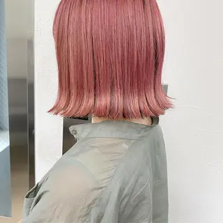 ミディアム 榎園 由美のヘアスタイル