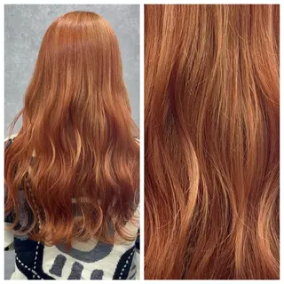 ロング カラー 難波・デザイン・ ハイトーン☆Rei☆のヘアスタイル