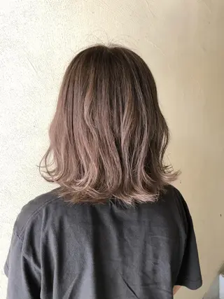 ミディアム カラー 🌷nanase🌷 gally hairのヘアスタイル