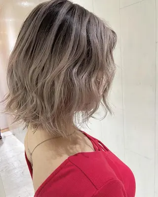 ミディアム カラー 河合秀明/ショート /ボブ/レイヤーのヘアスタイル