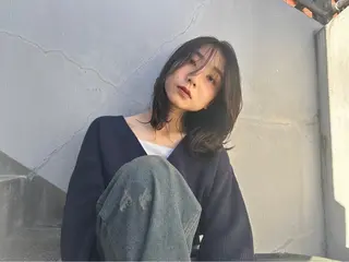 ミディアム 透明感ダブルカラー/ 諸岡ひばりのヘアスタイル