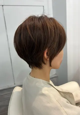 ショート ショートヘア/ボブ/ レイヤー/佐藤　葵のヘアスタイル