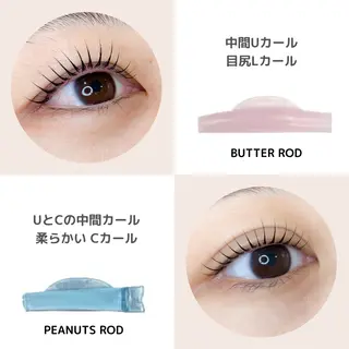 マツエク・マツパ THE SALON -esme-のマツエク・マツパデザイン