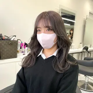 ロング 💍大人デザイン /ハイトーン♡リクトのヘアスタイル