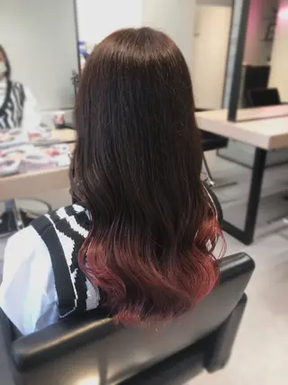 セミロング カラー 🪞個室サロン/韓国 艶髪/keito🪞のヘアスタイル