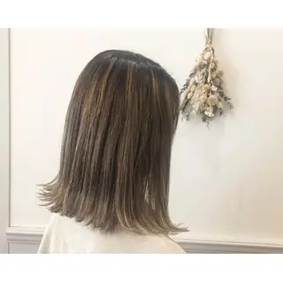 ミディアム ❁⃘ ち だ り さ ❁⃘のヘアスタイル