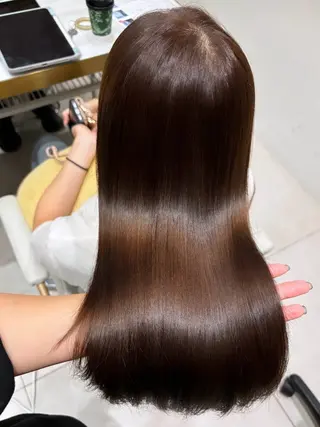 セミロング カラー 透明感カラー / レイヤー/ mamiのヘアスタイル