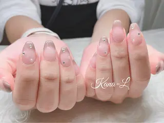 カラー ネイル 芦辺 香奈のネイルデザイン