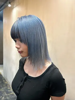 ミディアム L STUDIO所属・ハイトーン/ブリーチ 🧁soraのヘアスタイル