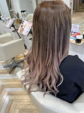 ロング オーロ西大寺所属・松永 夏のヘアスタイル