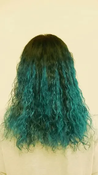 ロング パーマ カラー 【Sweep】おじま のぞみのヘアスタイル