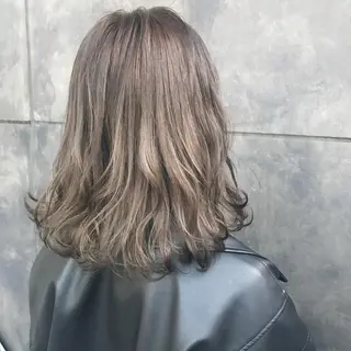 セミロング No1韓国風レイヤー &カチモリ✨ /サキのヘアスタイル