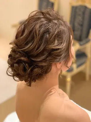 ヘアアレンジ 透明感◎ / 艶髪 /  森田のヘアスタイル