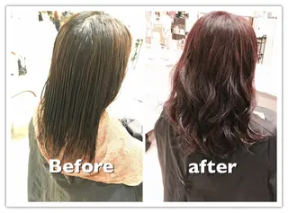 ミディアム カラー はだゆうき @hadadan08のヘアスタイル