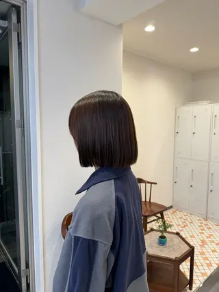 ミディアム 岩城 由佳のヘアスタイル