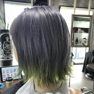 ショート カラー パーマ ヘアアレンジ メンズ キッズ ネイル マツエク・マツパ サロンドミルク 原宿のヘアスタイル