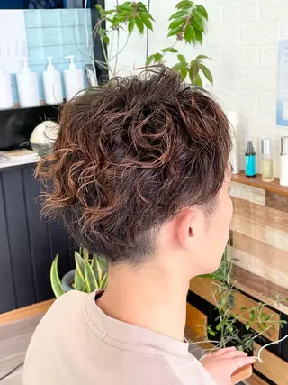 パーマ メンズ Crevia hair所属・KOTA .のヘアスタイル