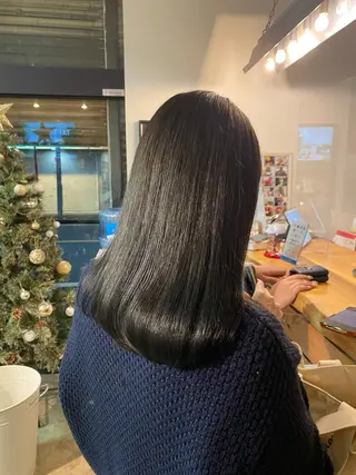 セミロング カラー sun ship所属・栢木 海央のヘアスタイル