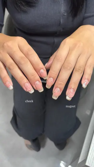 ネイル 韓国ワンホンnail yukiのネイルデザイン