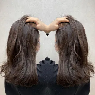 ロング カラー tocca 💜石田愛結💜のヘアスタイル