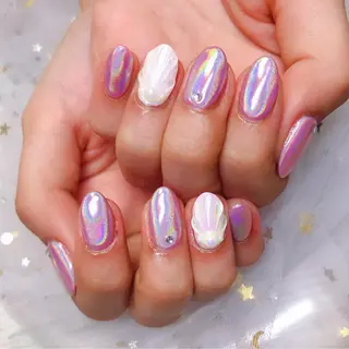 カラー ネイル Q Free nailsのネイルデザイン