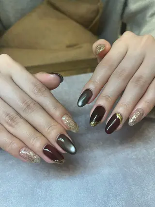 ネイル komorebi. 小峯 真実のネイルデザイン